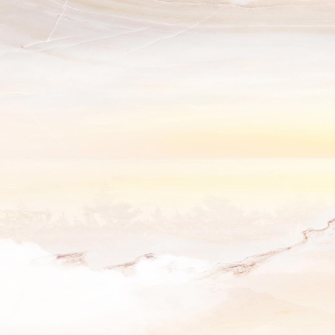 Beige wallpaper, sand desert, sunrise, mountains, forest, boho style - Dekoori image 3