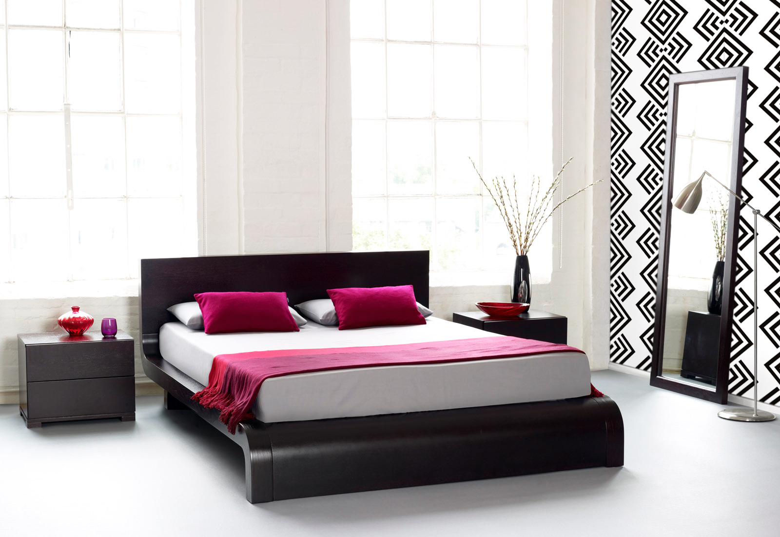 White and black ethnic with Aztec patterns wallpaper - Dekoori image 3