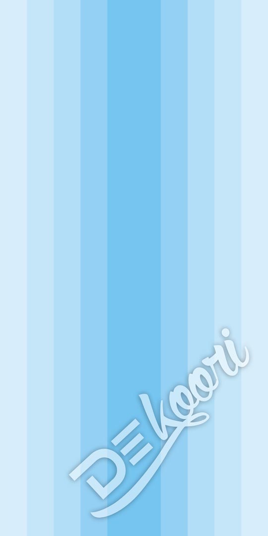 Blue gradient children's (for boy's rooms) wallpaper-a vertical striped wallpaper - Dekoori image 2