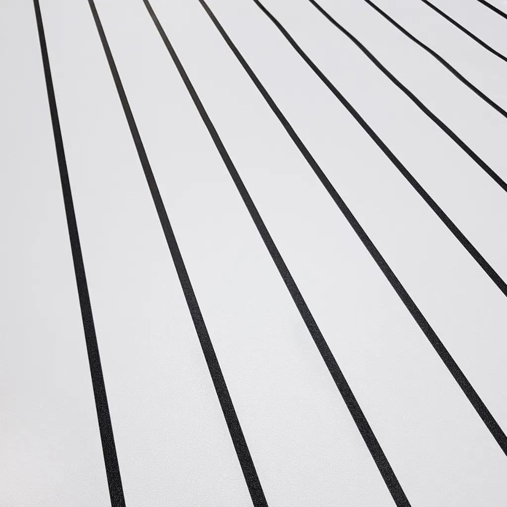White and black vertical striped wallpaper (vertical stripes1 cm)