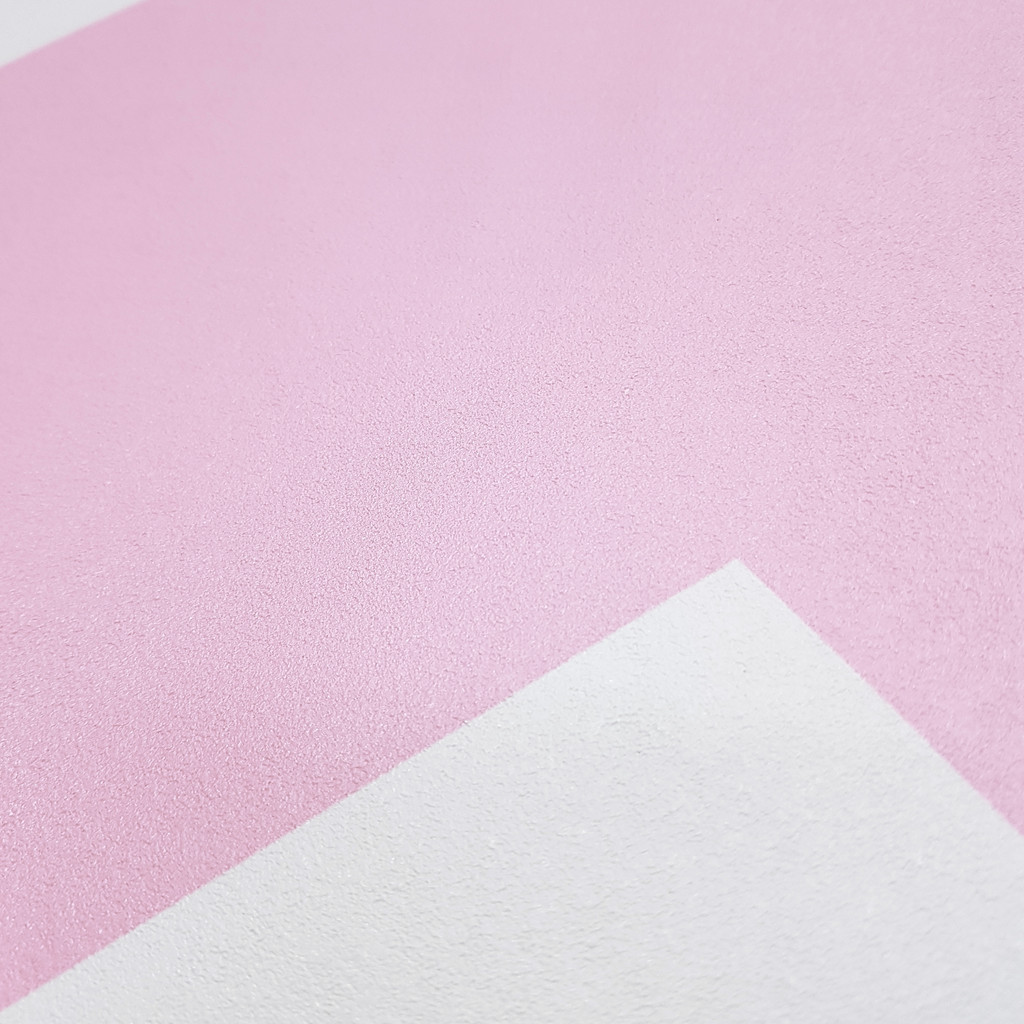 White and light pink mini chevron wallpaper - Dekoori image 4