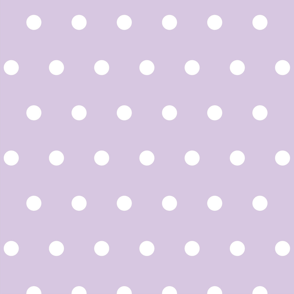 Violet wallpaper with white 5 cm dots - Dekoori image 1
