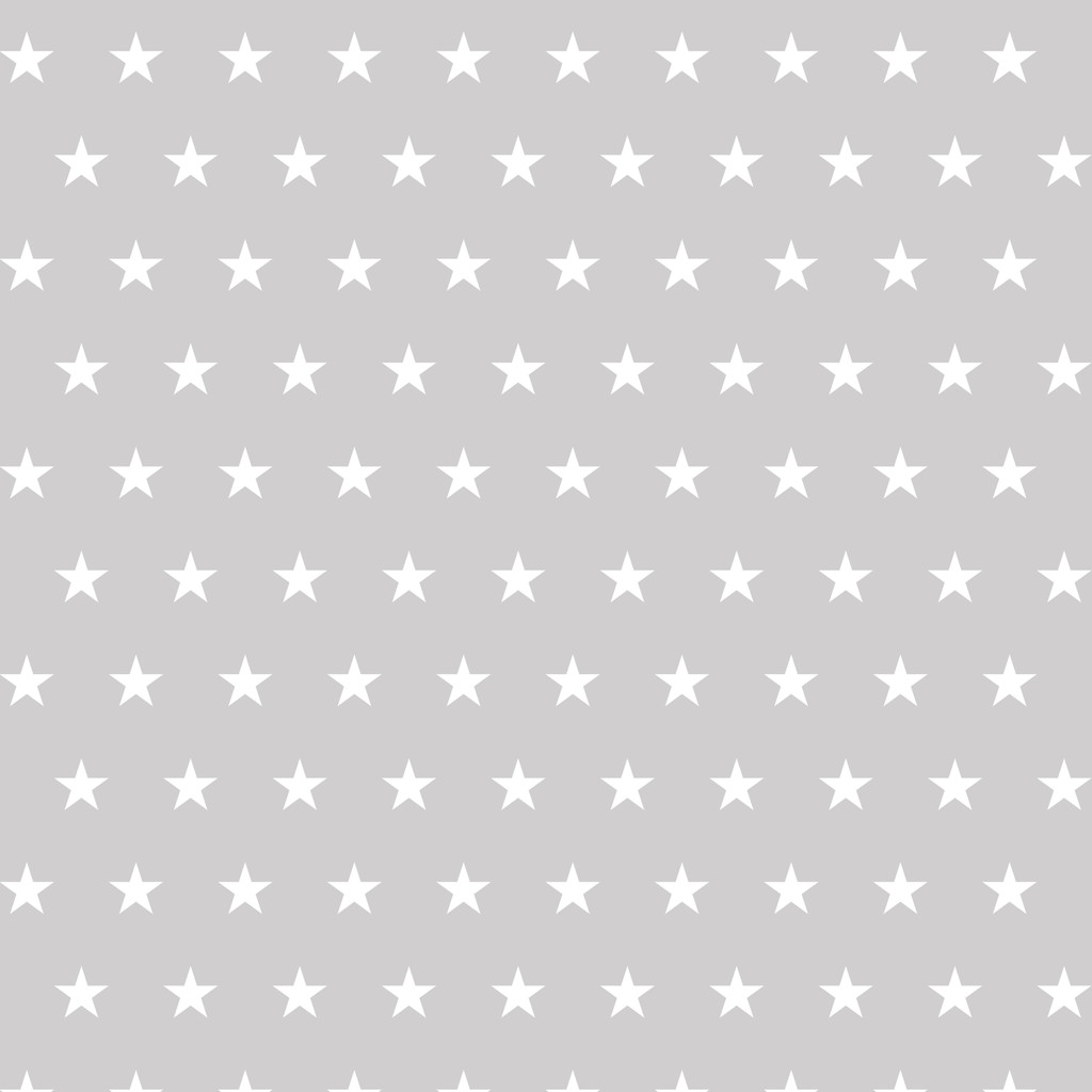 Grey and white 5 cm stars wallpaper - Dekoori image 1