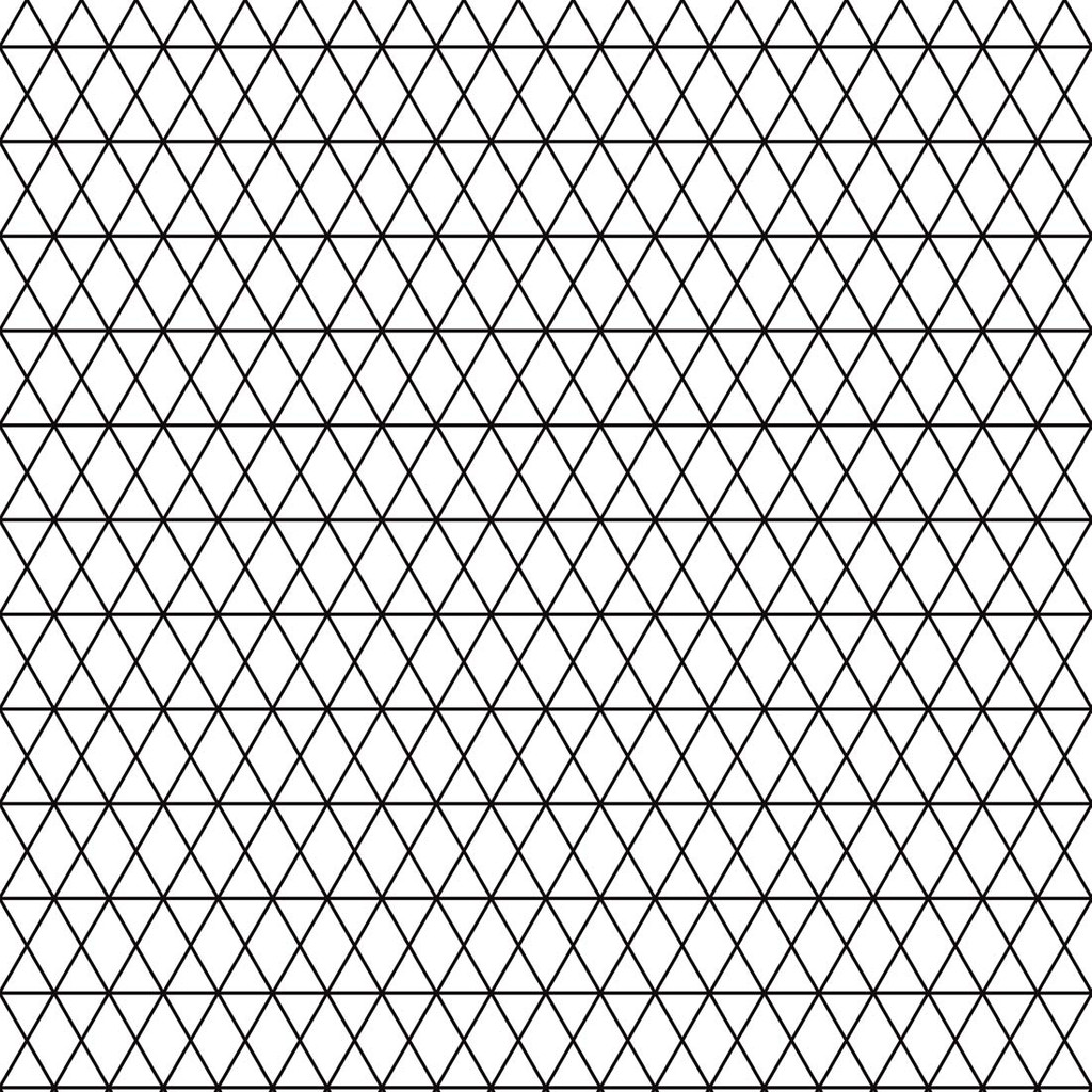 Geometrical design: white and black thin netting wallpaper. Patterns: lines, diamonds, triangles - Dekoori image 1