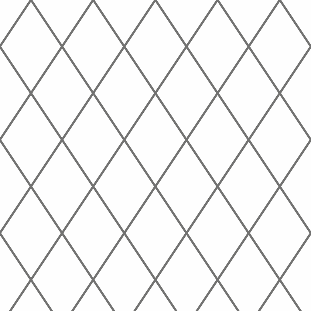Loft white wallpaper with grey, graphite pattern NET, diamonds, contour - Dekoori image 1