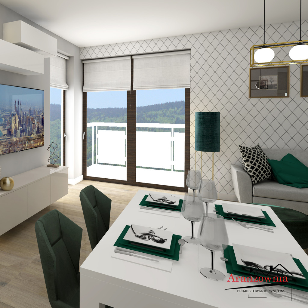 Loft white wallpaper with grey, graphite pattern NET, diamonds, contour - Dekoori image 2