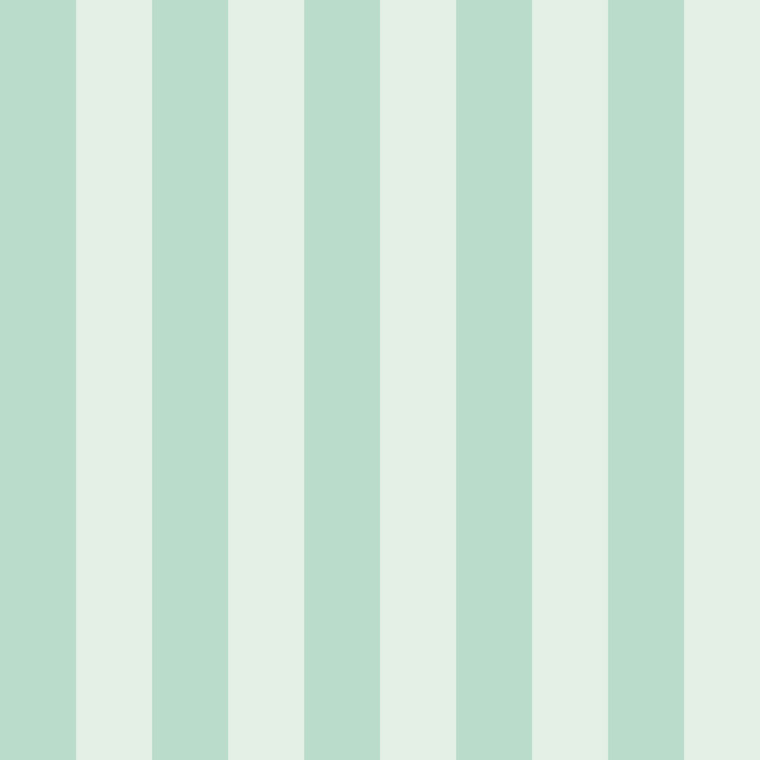 Mint vertical striped wallpaper 10 cm - Dekoori image 1