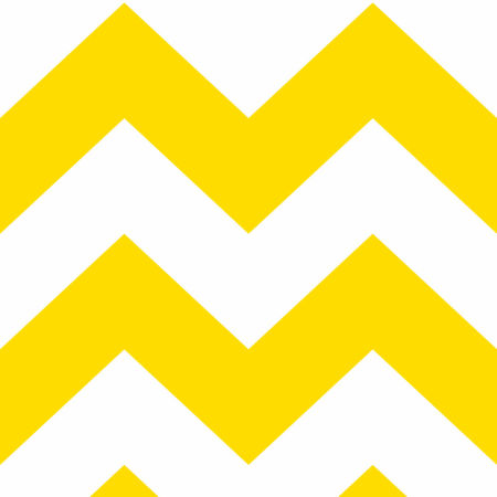 White and yellow chevron wallpaper