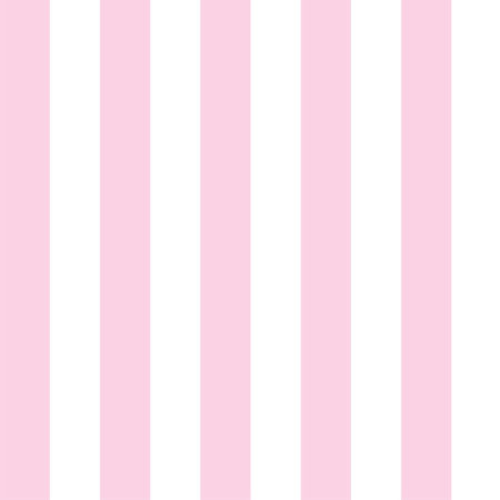 Pink and white vertical striped wallpaper 10 cm