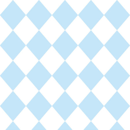 White and blue (light blue) harlequin wallpaper