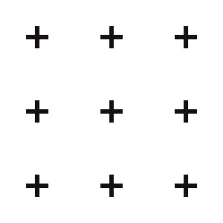 White and black PLUSES wallpaper (version : white and black)