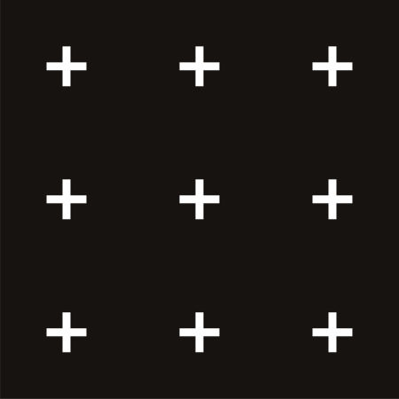 Black and white PLUSES wallpaper (version: black and white)