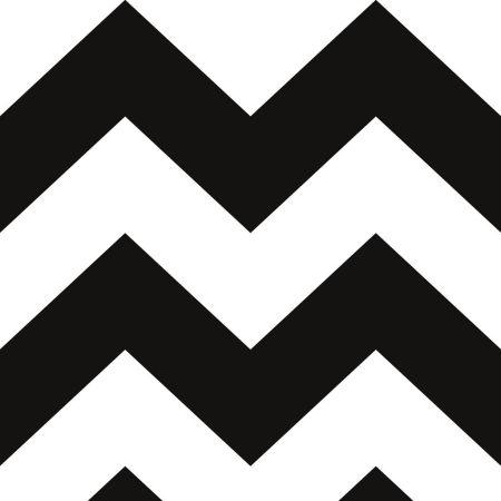 Black and white chevron wallpaper