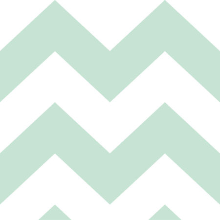 White and mint chevron wallpaper