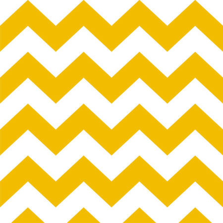 White and mustard 23 cm chevron wallpaper