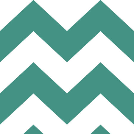 White and turquoise chevron wallpaper