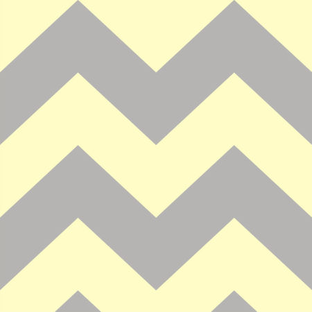 Grey and light-yellow 46 cm chevron wallpaper