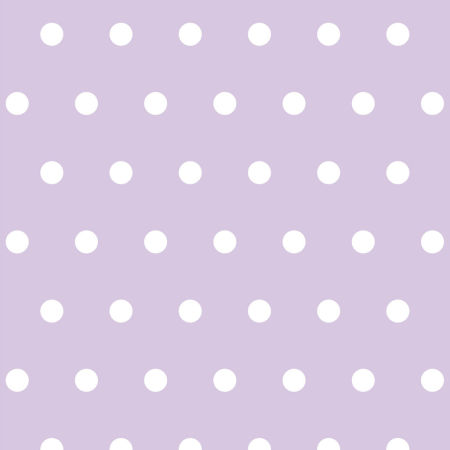Violet wallpaper with white 5 cm dots