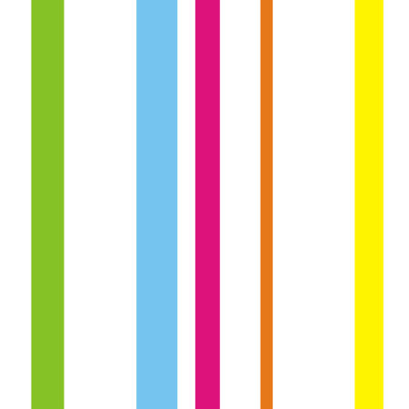 Colourful decorative vertical striped wallpaper
