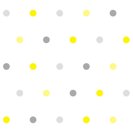 Grey and yellow dots on a white background wallpaper