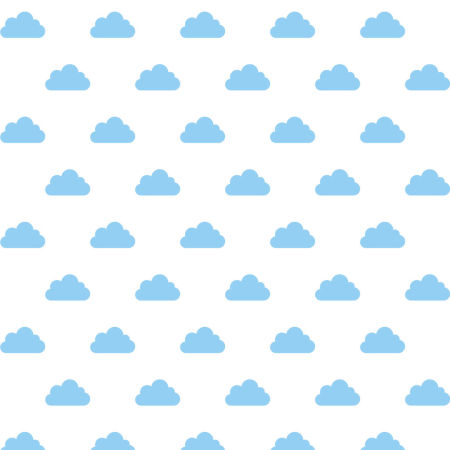 Blue clouds on white background wallpaper