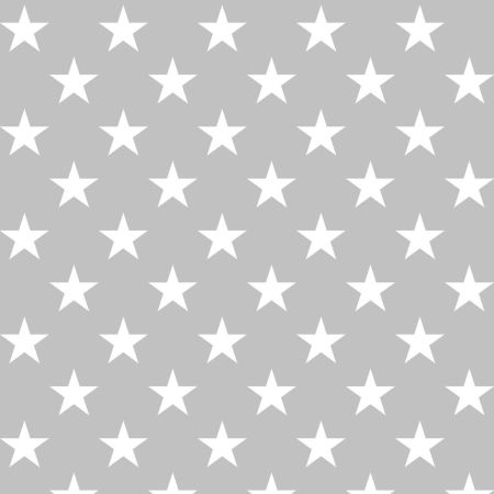 Grey and white starry wallpaper (stars: 10 cm)