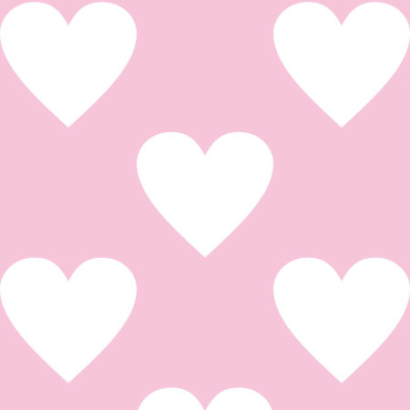 Pink and white big 33 cm hearts wallpaper