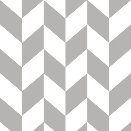 White and grey herringbone scandinavian wallpaper