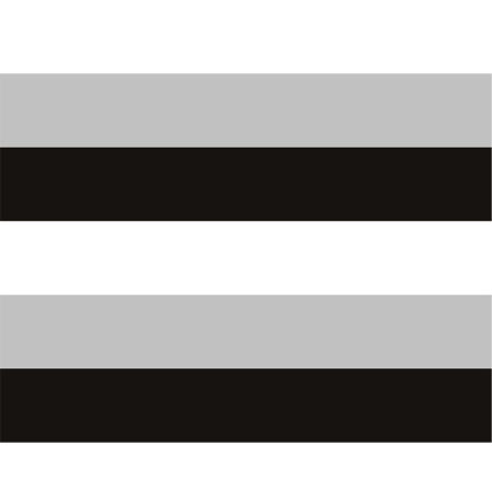 White, grey and black horizontal striped wallpaper (stripes:15 cm)