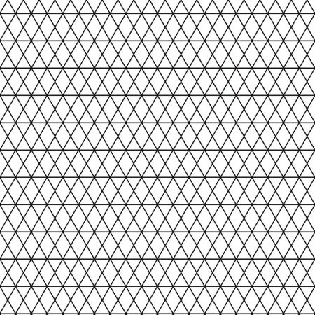 Geometrical design: white and black thin netting wallpaper. Patterns: lines, diamonds, triangles