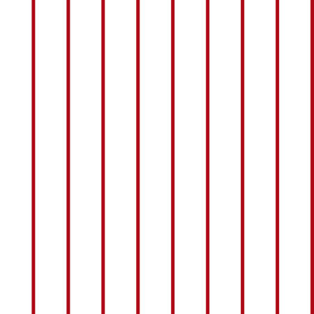 White wallpaper with vertical (1cm) red stripes/lines